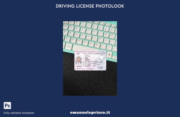 modello FRONTE photolook Bulgaria DL stile verificato